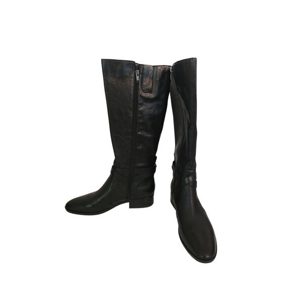 NIB Naturalizer Women's Rena 2 Knee High Block Heel Riding Boots Black 9M - Picture 5 of 13